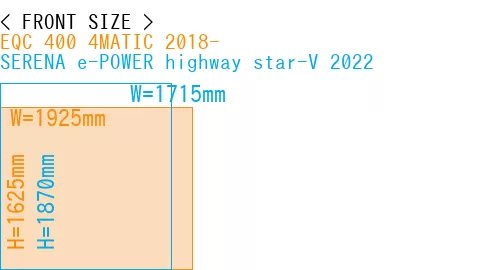 #EQC 400 4MATIC 2018- + SERENA e-POWER highway star-V 2022